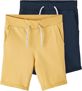 NAME IT Boys Nkmvermo 2P Long Swe Shorts Unb F Noos