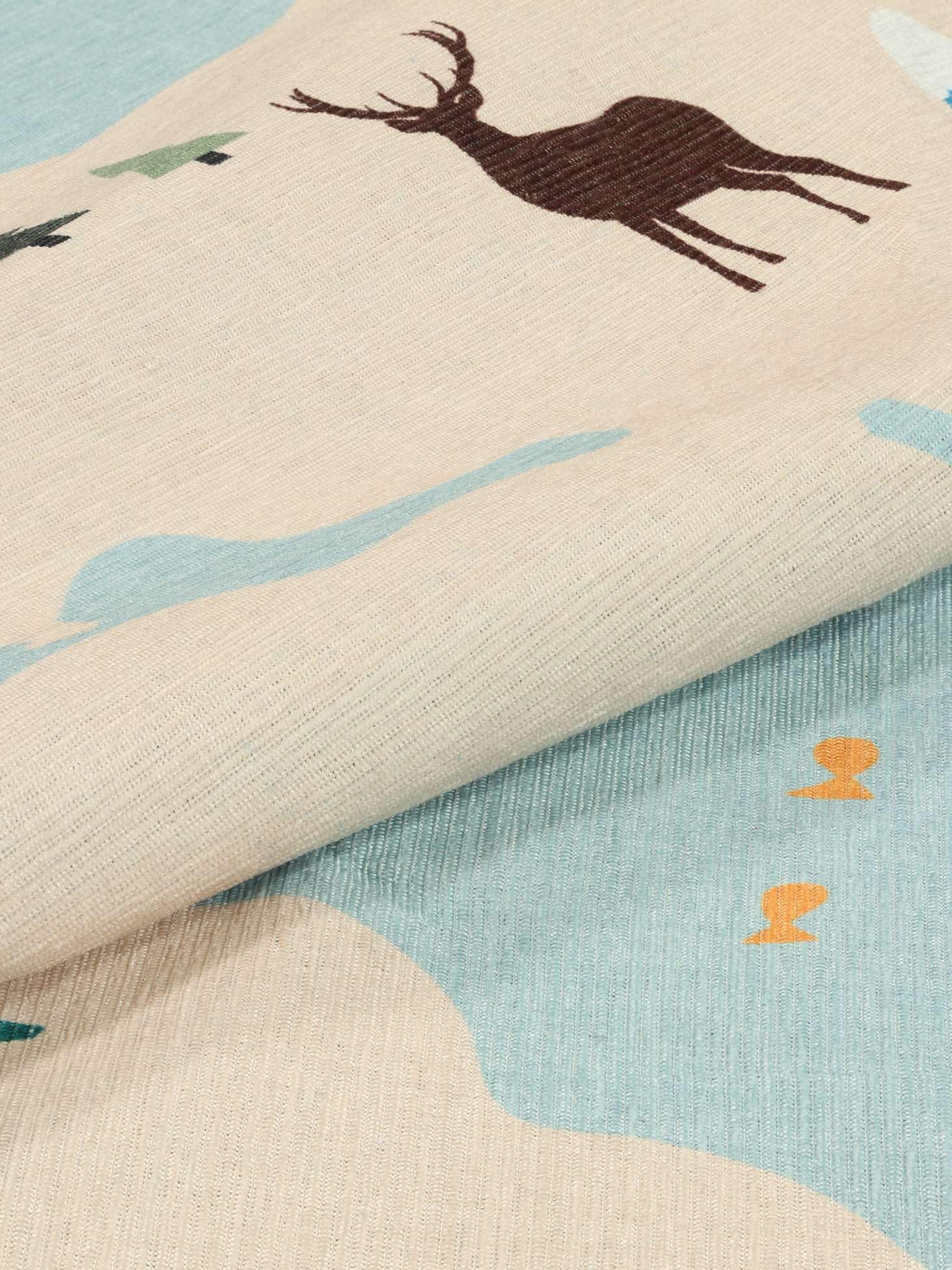 RugVista World Map, Alfombra Infantil, Modernas Niños, 100 x 160 cm, Rectangular, Pelo Corto, Cuarto del bebé, Lavado a máquina, Sin Productos químicos peligrosos, Claro Azul/Beige