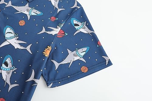 Miniatura 5 de Camisas de golf para hombre, Dry Fit, camisa de golf de manga corta, divertidas camisas polo de golf