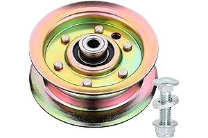 Belleone 177968 Flat Idler Pulley for Craftsman, Husqvarna, Sears and Poulan Lawn Tractors