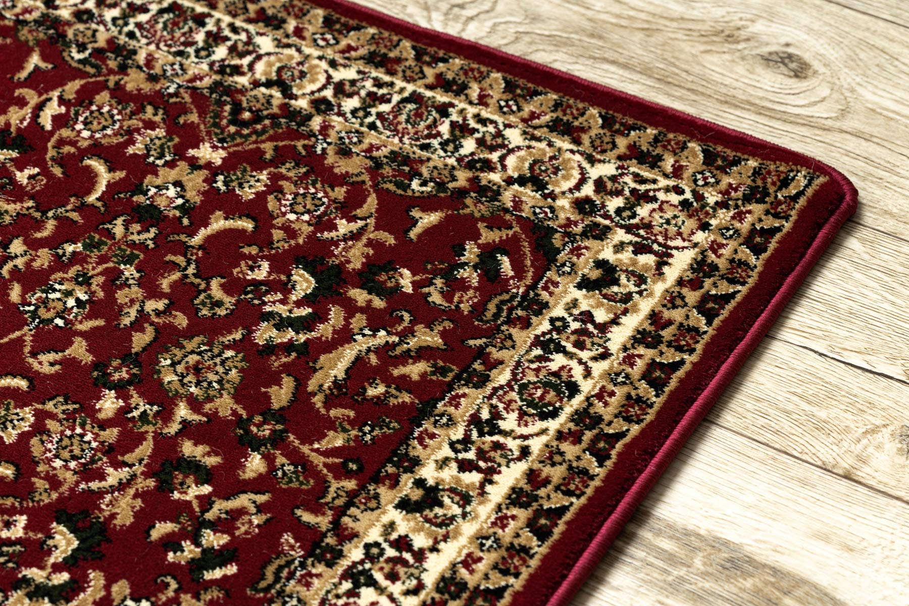 rugsx Passatoia corridoio, tappeto ROYAL ADR, Classico, tradizionale, per il corridoio, la hall, la sala, di alta qualità rosso 60x200 cm