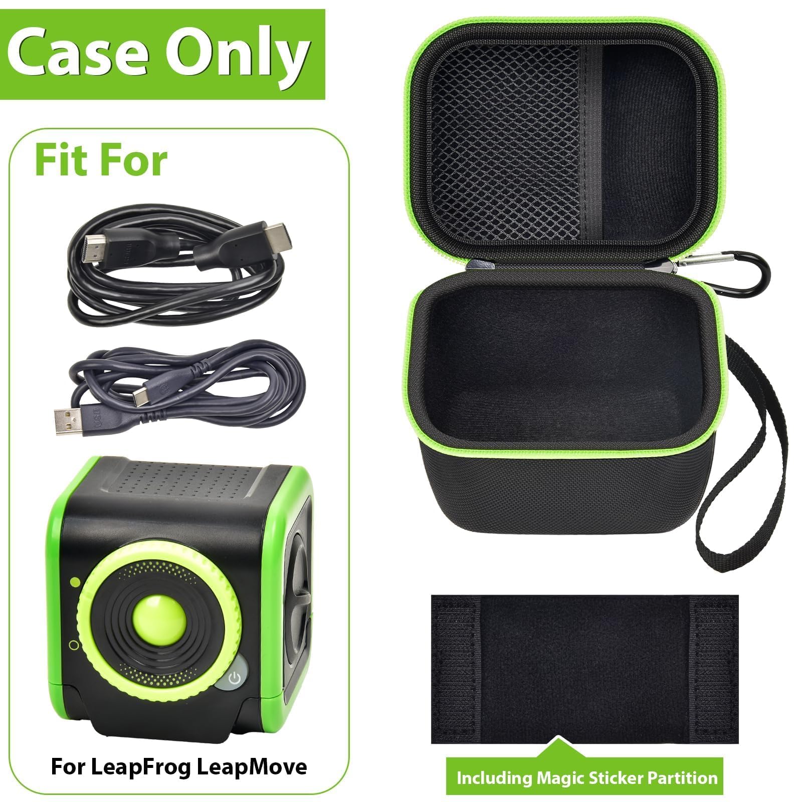GWCASE Storage Case Compatible with Leapfrog LeapMove Active Learning Video Game System - Image 2