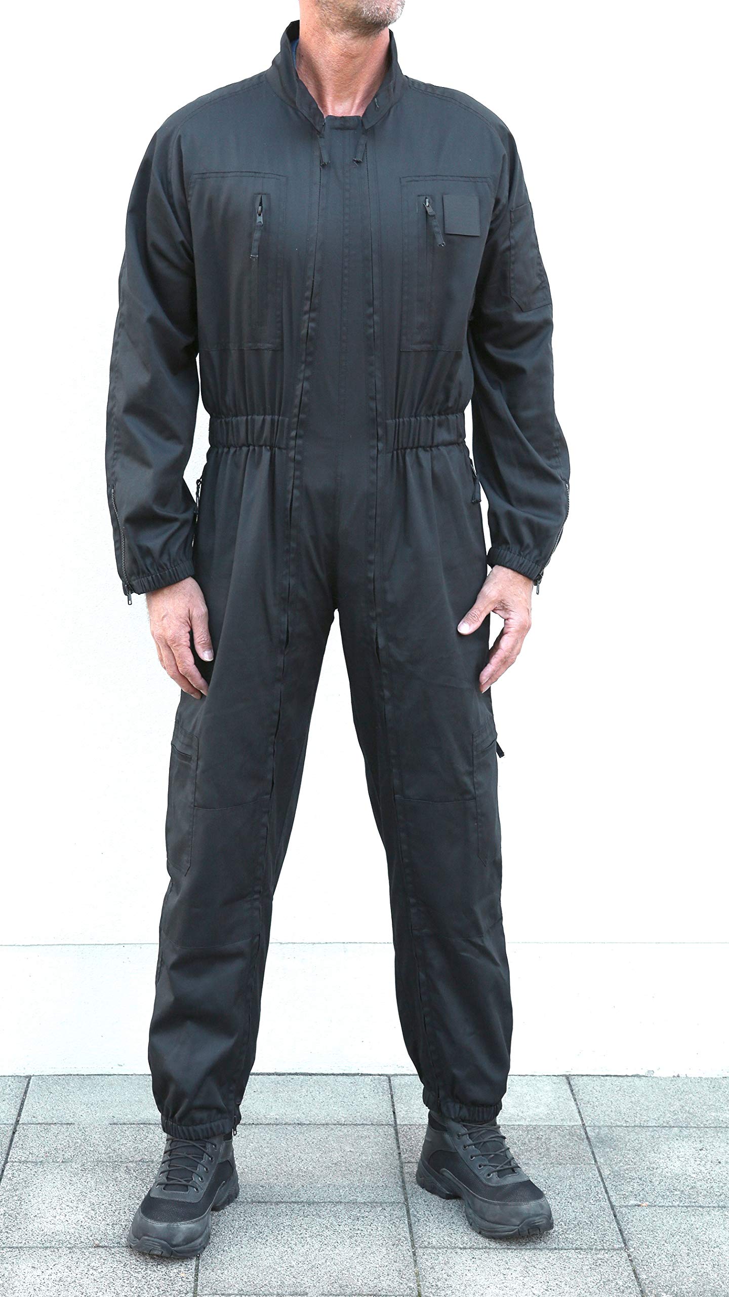 Brandit Overall Hombre Mono Negro Ancho