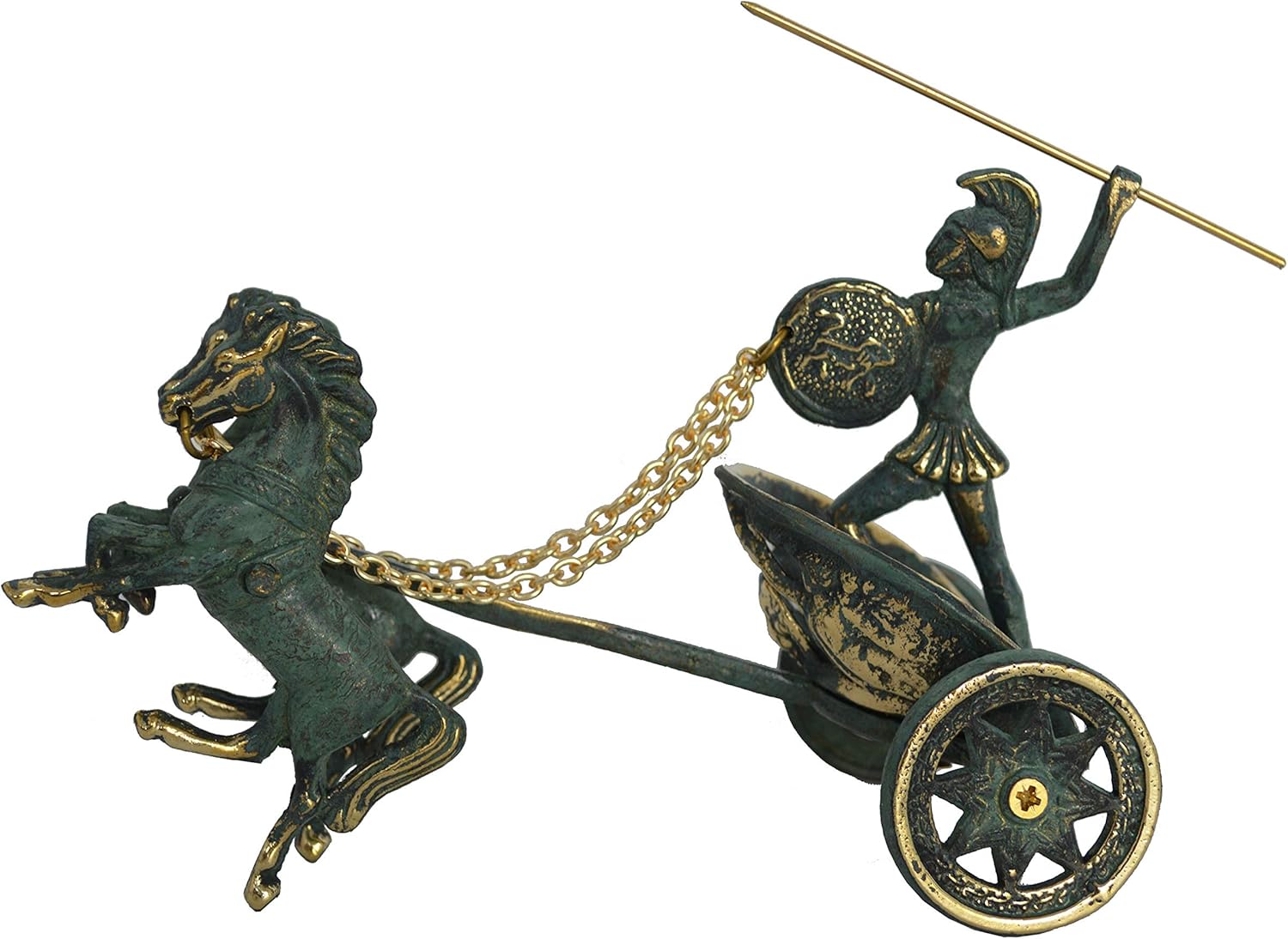 Talos Artifacts Achilles Driving his Chariot to Battle - Homer iliad Trojan War Greek Mythology