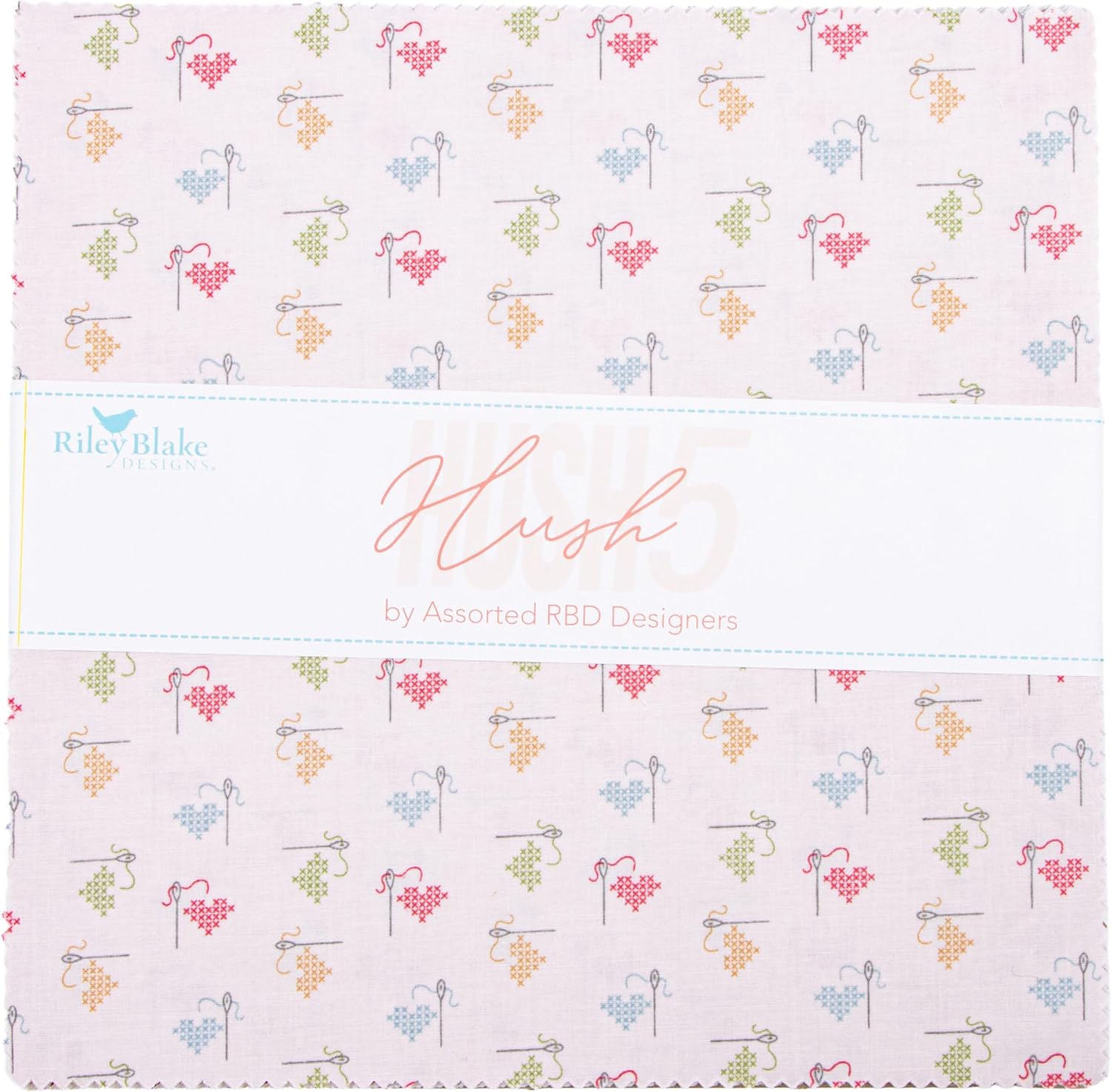 Hush Hush 5 10" Stacker 42 10-inch Squares Layer Cake Riley Blake Designs 10-16940-42