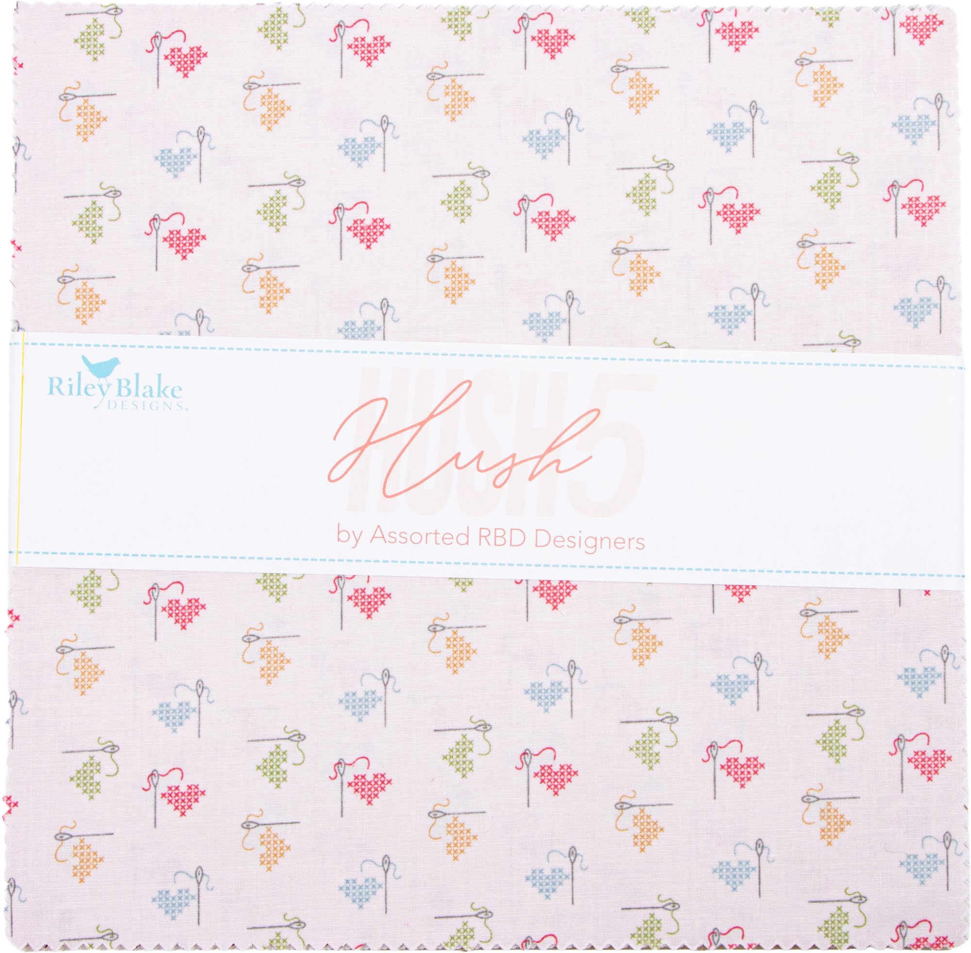 Hush Hush 5 10" Stacker 42 10-inch Squares Layer Cake Riley Blake Designs 10-16940-42
