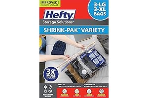 High-Performance Ziploc Space Saver Vacuum Storage Bags: Triple Your Storage Capacity