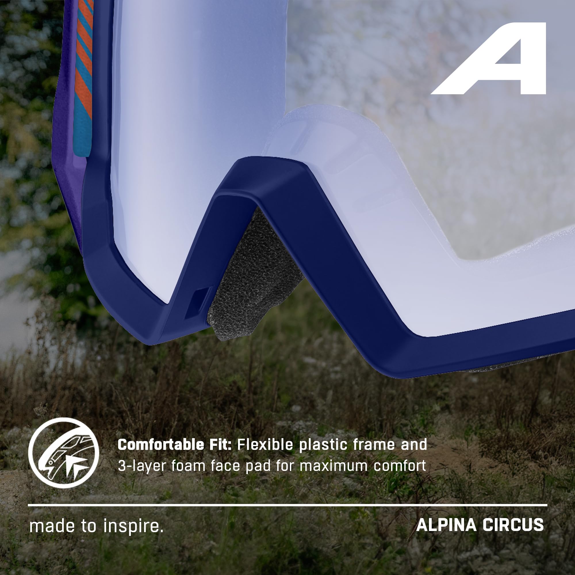 ALPINA Alpina Circus Sports goggle Mixte (lot de 1)