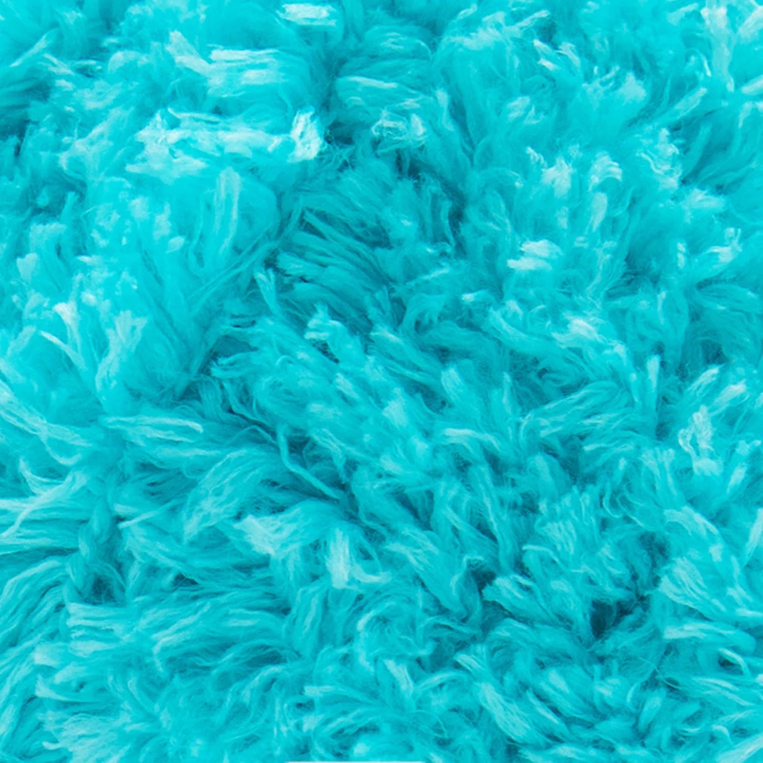 Estako Softy Polyester Fluffy Soft Chunky Bulky Weight #5 Yarn, Turquoise image 2