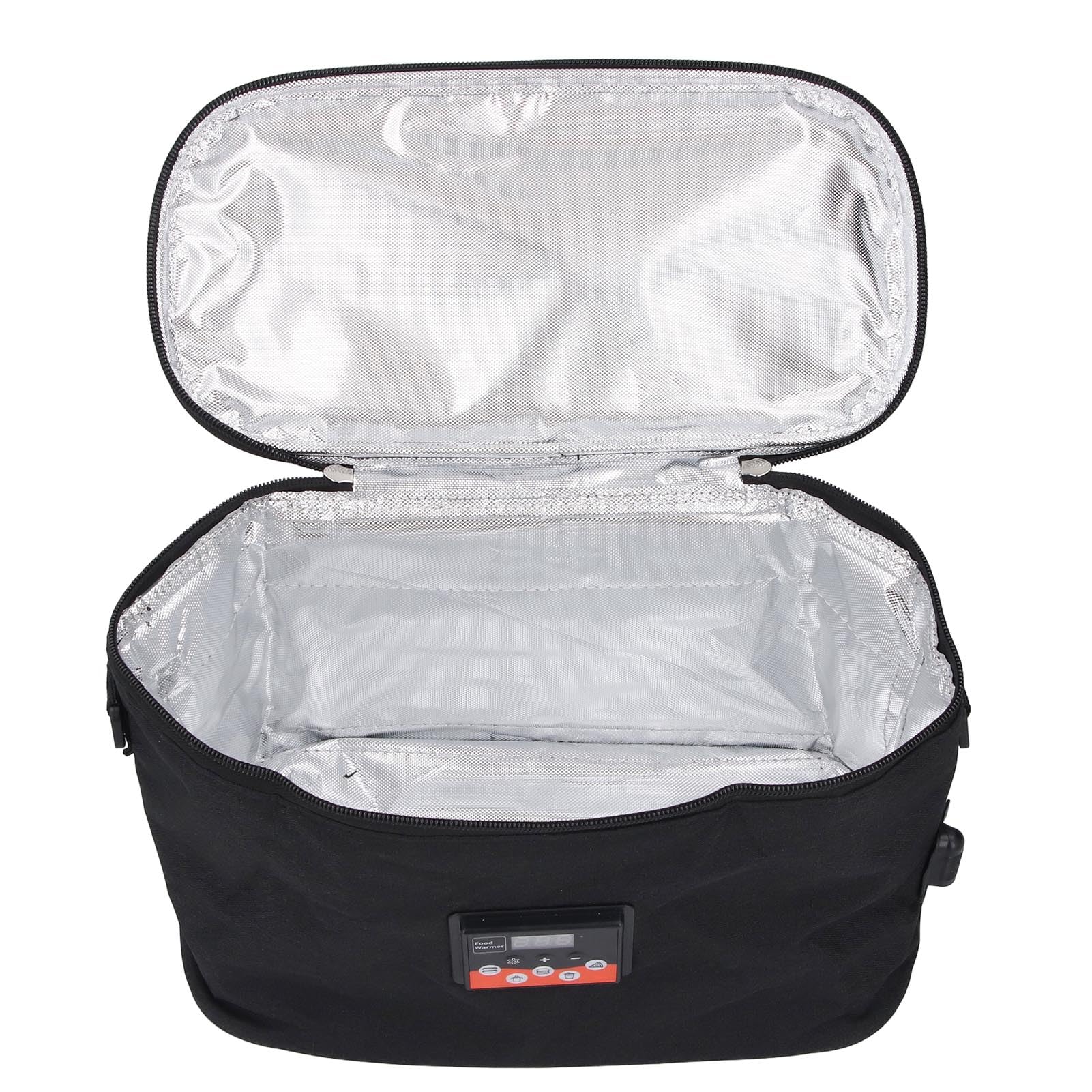Asixxsix Calientabiberones Portátil para Coche, Calentador de Leche Regulable en Temperatura, Calientabiberones con Pantalla Digital para el Viaje del Bebé Esencial