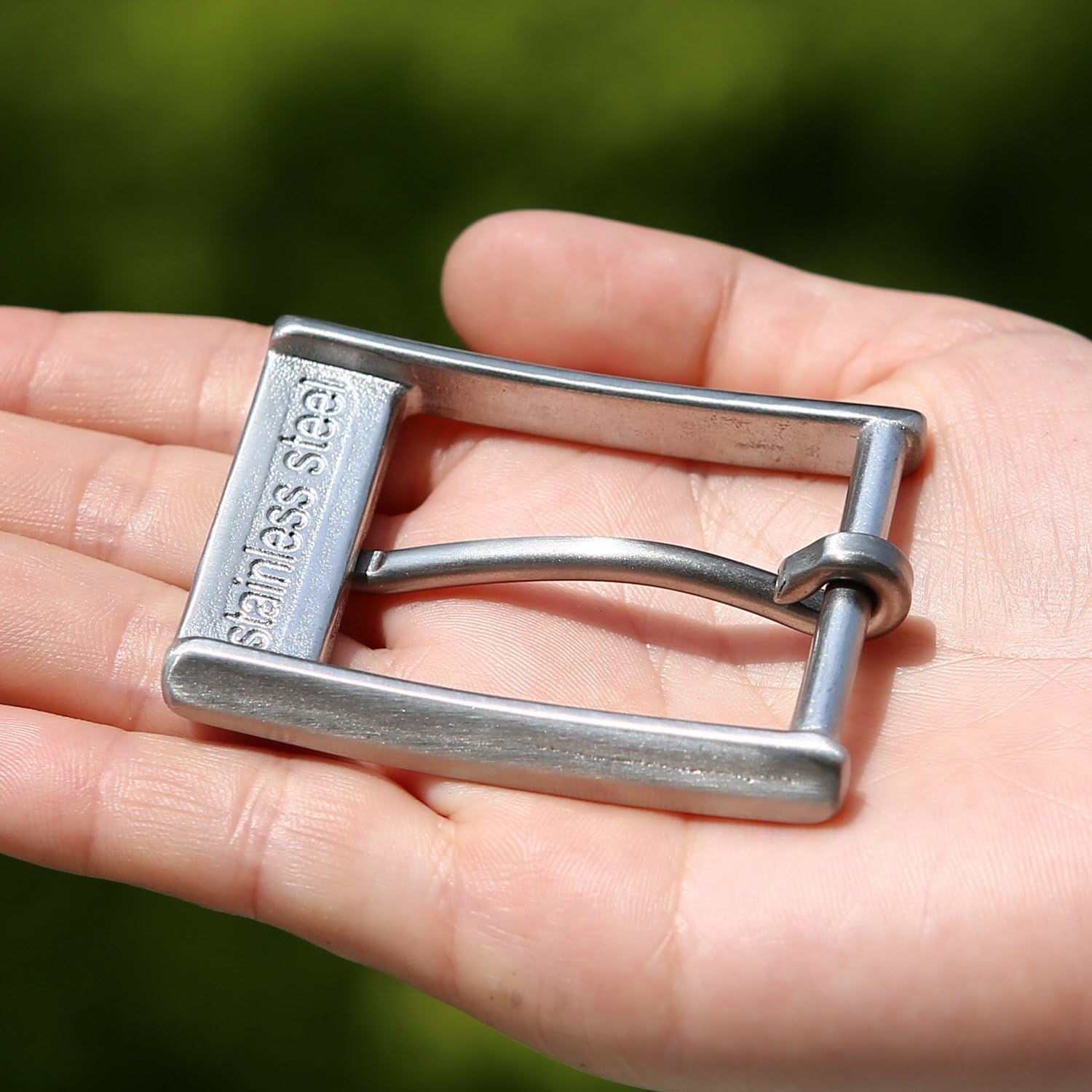 Stainless steel Single Prong Belt Buckle image 5
