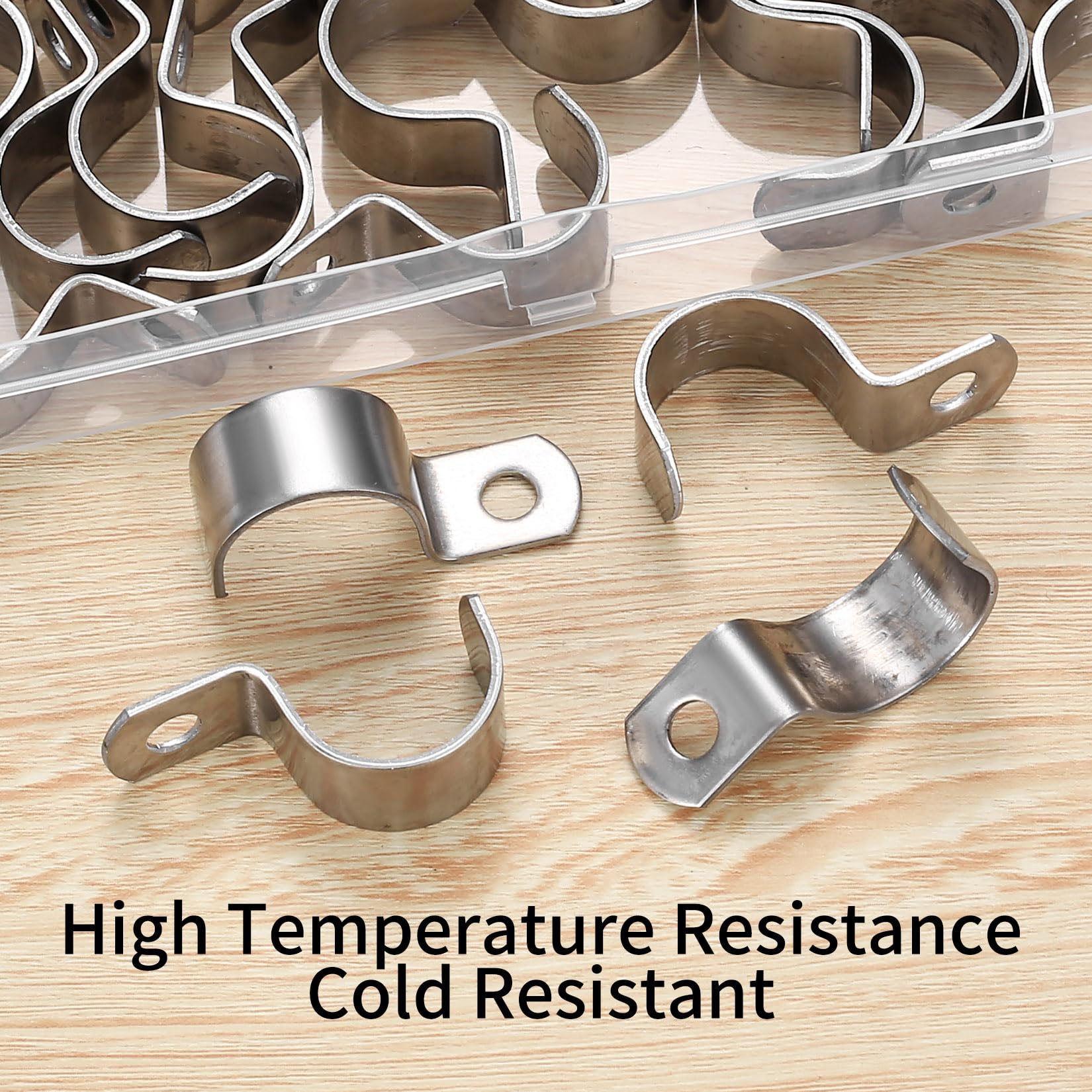 30 Colliers Serrage Inox Ø19-20mm - Pour Tuyaux/Câbles - Fixation Solide - Acier Inoxydable 304
