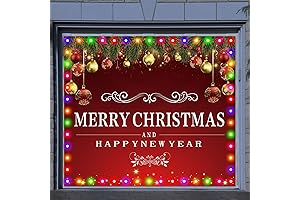 7 x 8 Christmas Garage Door Banner
