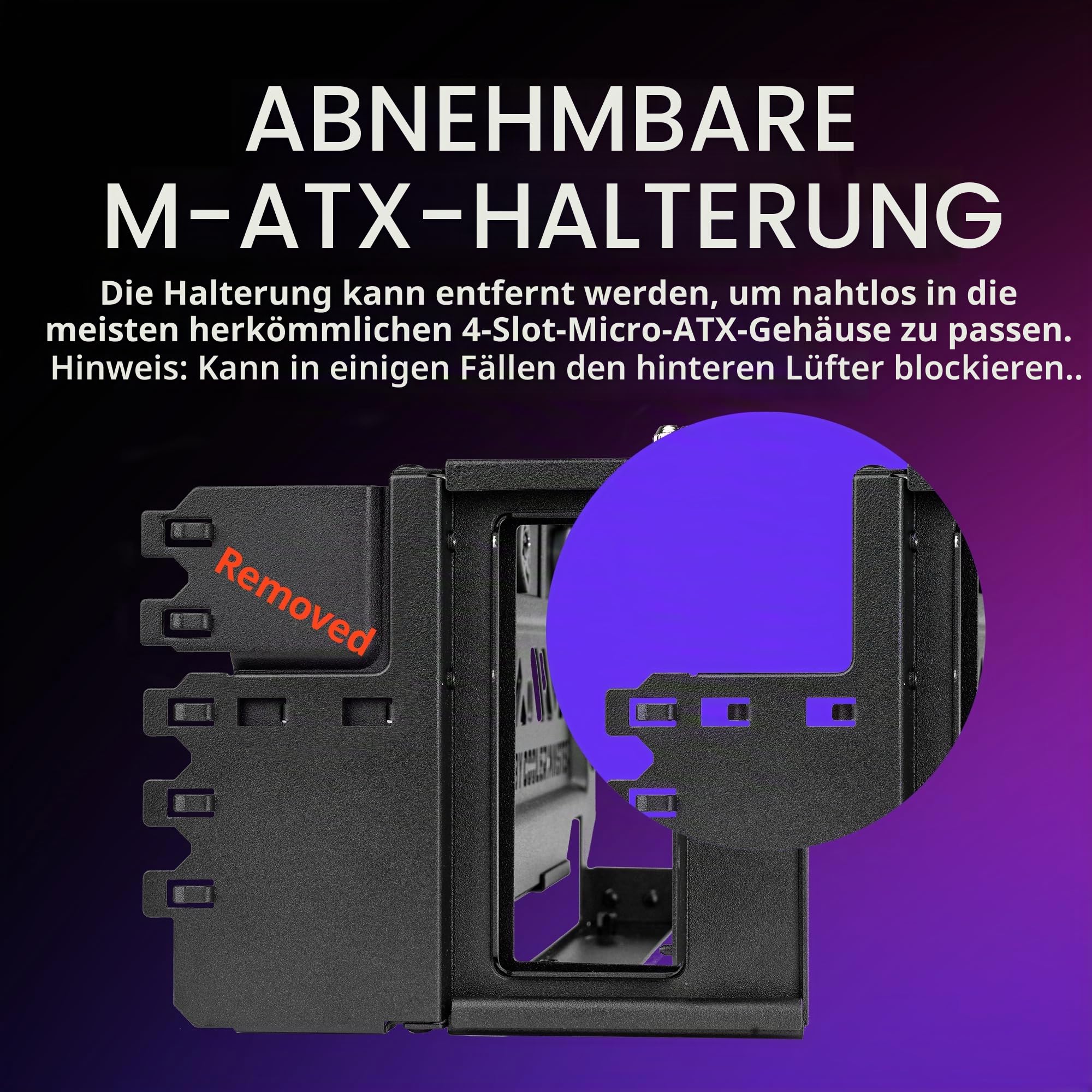 Cooler Master MasterAccessory Vertikales GPU-Kartenhalter-Kit V3, schwarz, Premium-Riser-Kabel, PCI-E 4,0 x 16-165 mm, PCIe 3.0 kompatibel, verstellbare Länge für E-ATX|ATX|Micro-ATX-Gehäuse