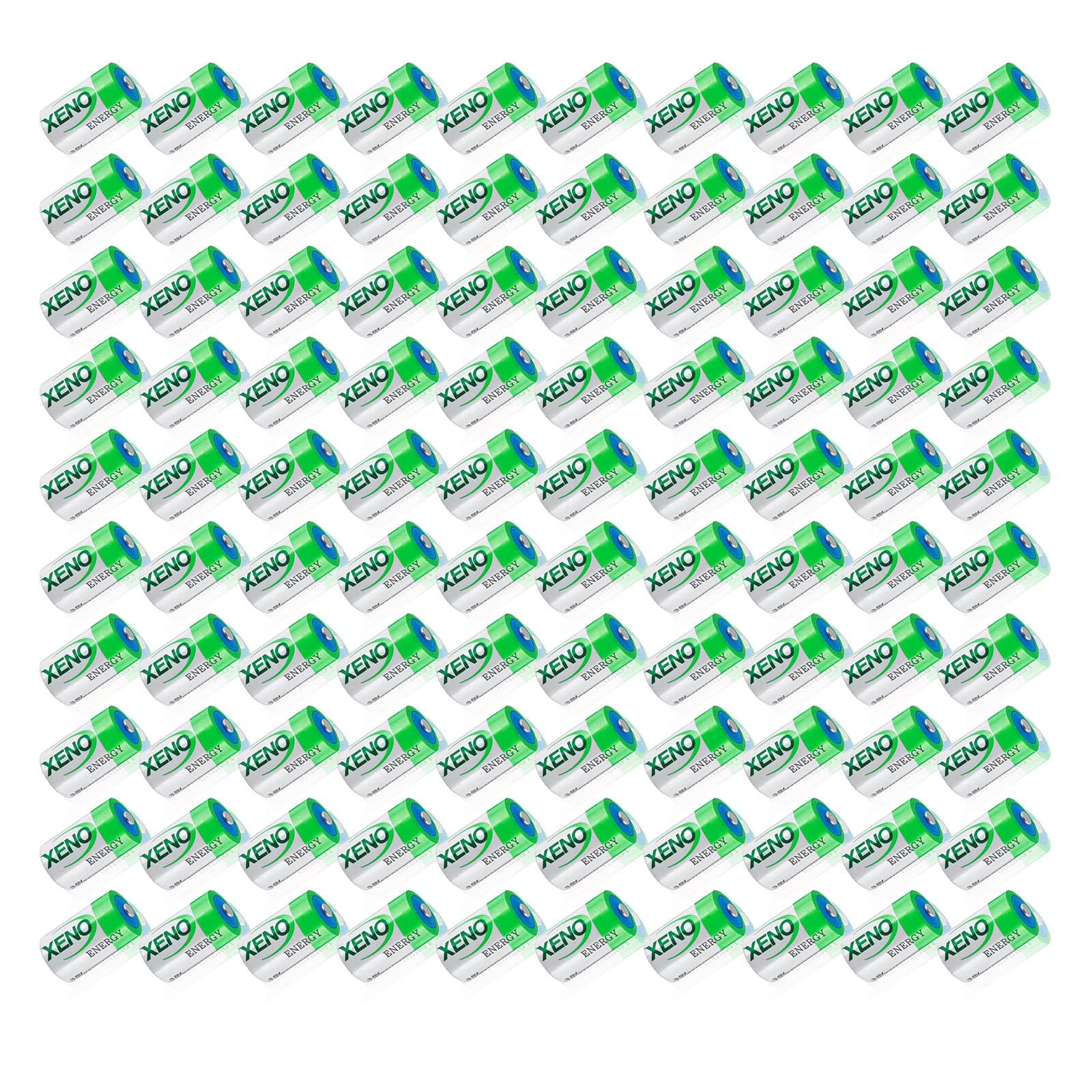 YC 100 Pack 1200mAh XL-050F 3 6V Battery for Xeno Energy XLP-050F 1 2 AA Non-Rechargeable Battery
