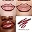 KIMUSE Peel Off Lip Liner Stain, Long Lasting Lip Tint Stain, Waterproof, Transfer-Proof, Highly Pigmented Color Lip Stain Liner, Matte Finish