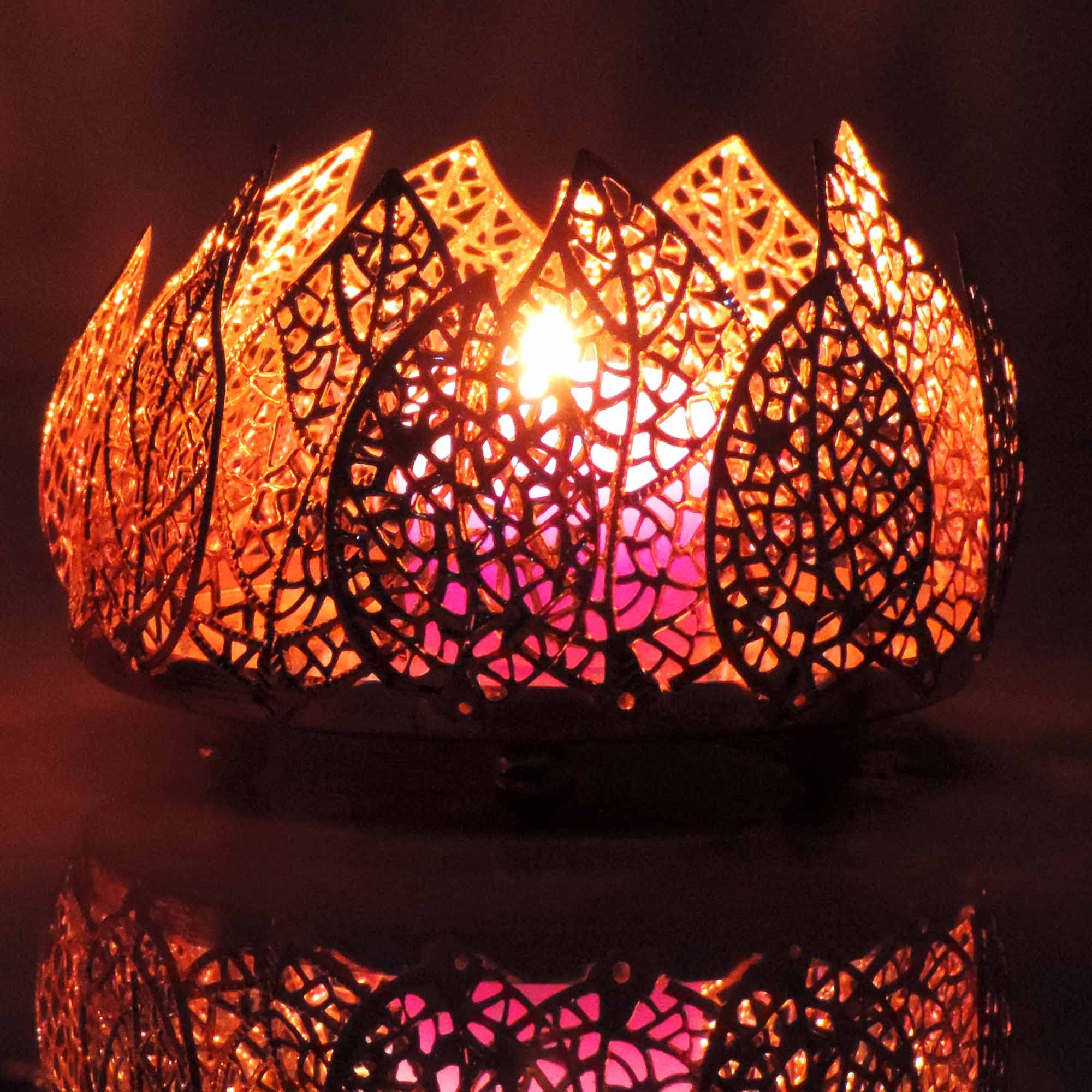 Trunkin Jali Work Tea Light Holder Best for Home Decoration Gold 5"x3" Inch (B0BH4GDJ2Z) Amazon Price History, Amazon Price Tracker