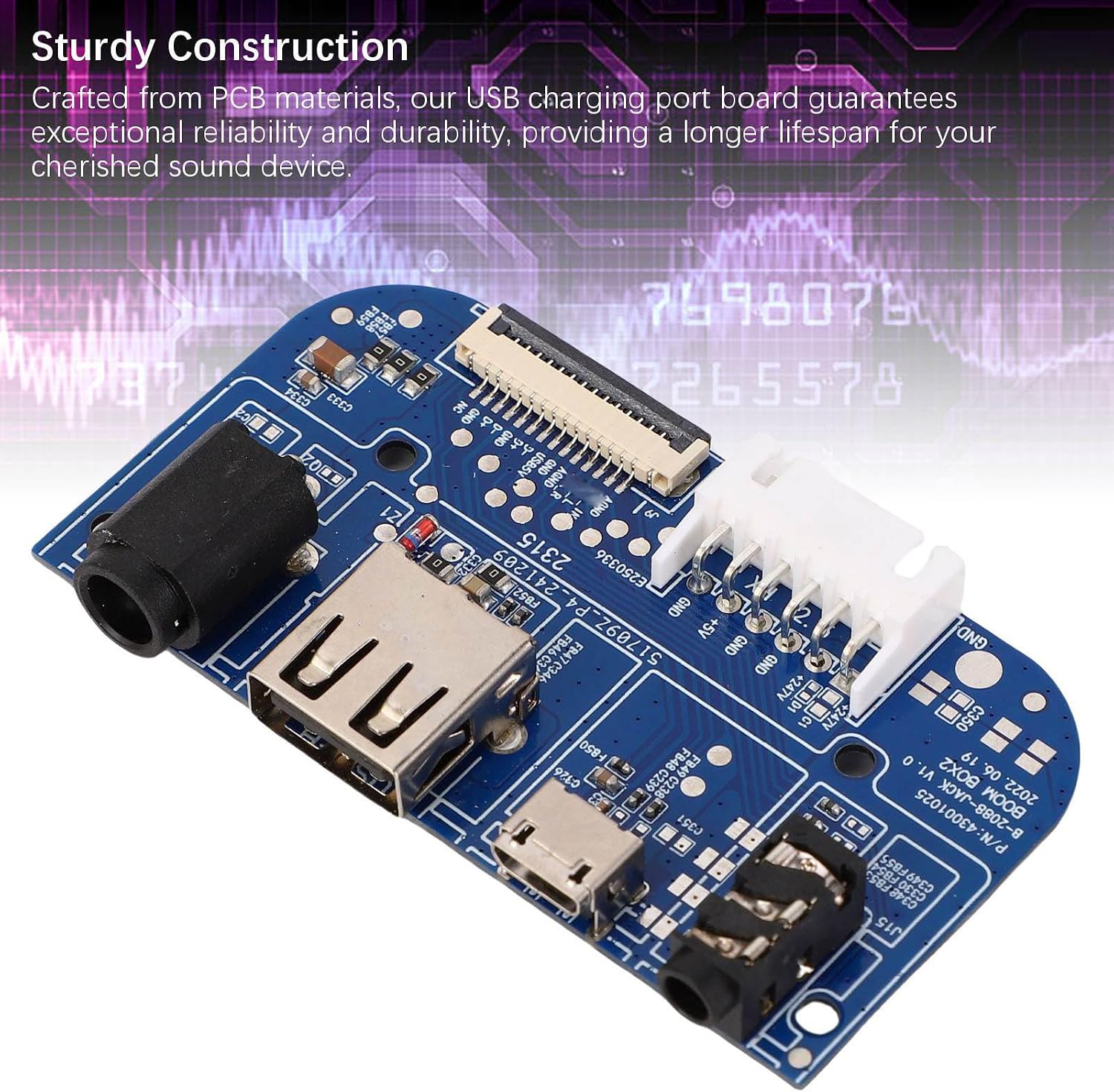 Charging Port Board Replacement Circuit Board Repair for 2 ND WALFRONT DIY Accessories