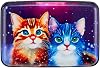 Credit Card Holder Small RFID Blocking Metal Slim Mini Aluminum Hard Case for Women Men