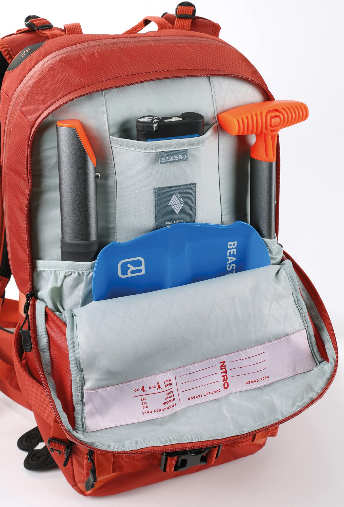 Nitro Snowboards Slash 25 Pro Snowboardrucksack, Tourenrucksack