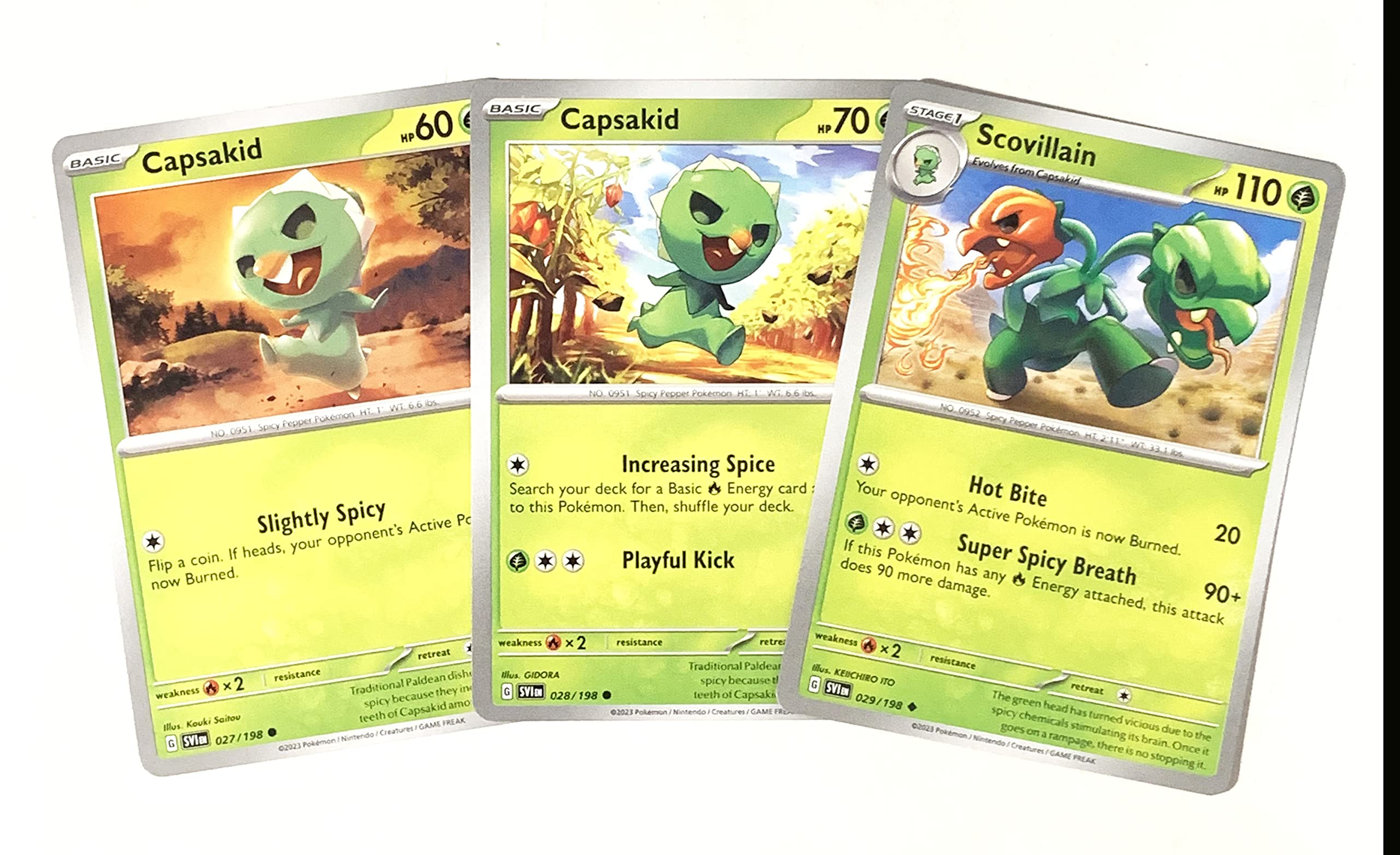 Amazon.com: Scovillain 029/198 - Scarlet & Violet - Pokemon Evolution Card  Set