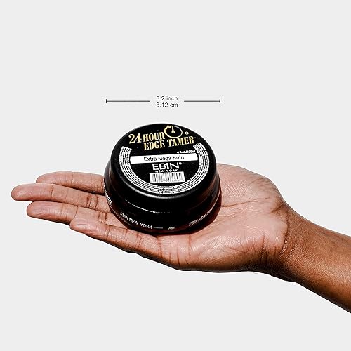 Vista 32 de EBIN NEW YORK 24 Hour Edge Tamer Ultra Super Hold 6.34 fl oz/6.1 fl oz Sin descamación, brillo suave, aceite de argán y ricino, gel de control