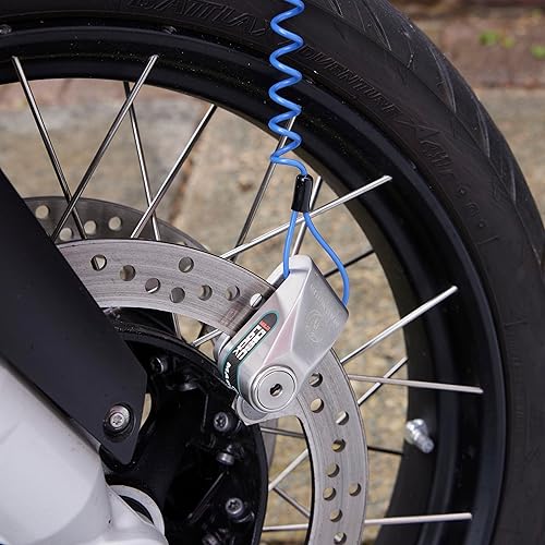 Miniatura 7 de MBL05 Nunca se oxida Bloqueo de freno de disco - Alta seguridad Acero inoxidable 304 - Resistente a la intemperie - Cable recordatorio - Adecuado