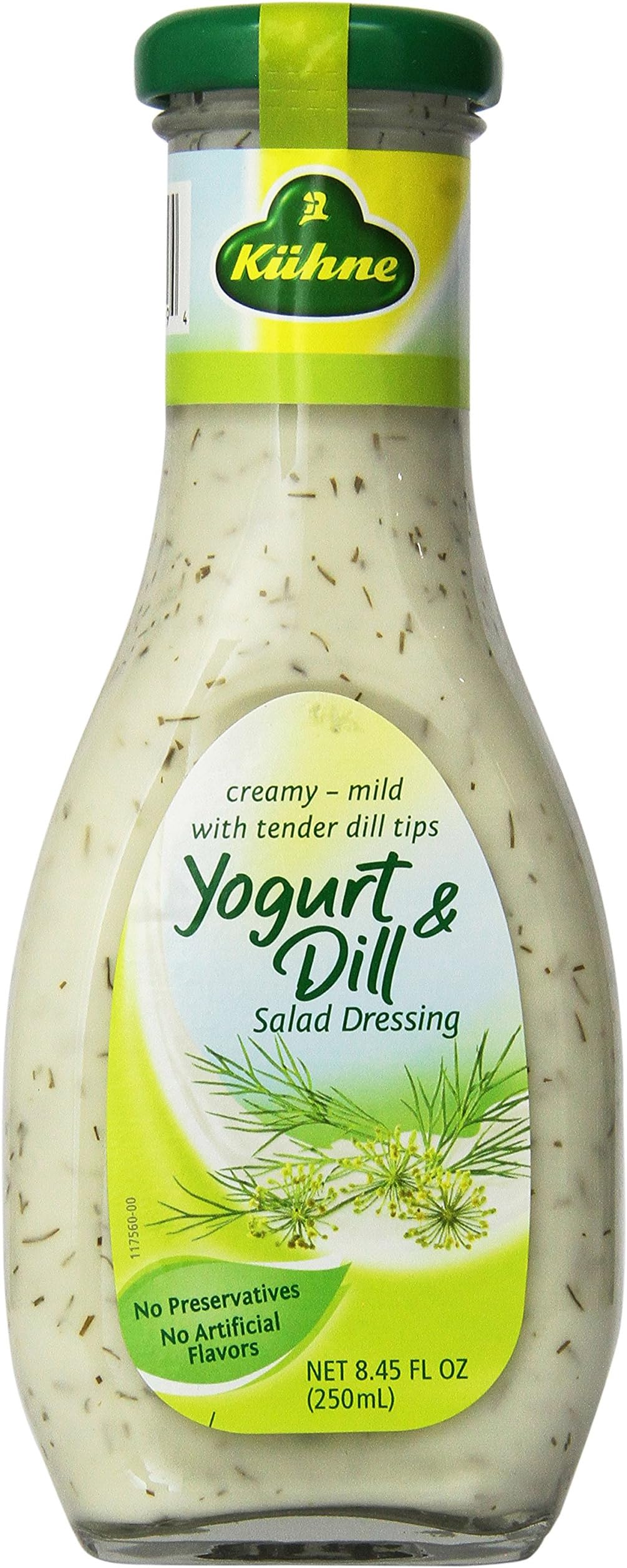 Kuhne Yogurt and Dill Salad Dressing, 8.45 Ounce (Pack of 8