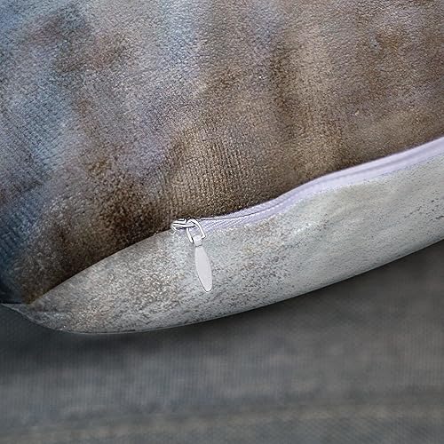 Miniatura 6 de Britimes Fundas de almohada modernas para decoración del hogar, 20 x 20 pulgadas, juego de 2 fundas de almohada de pintura al óleo abstracta para