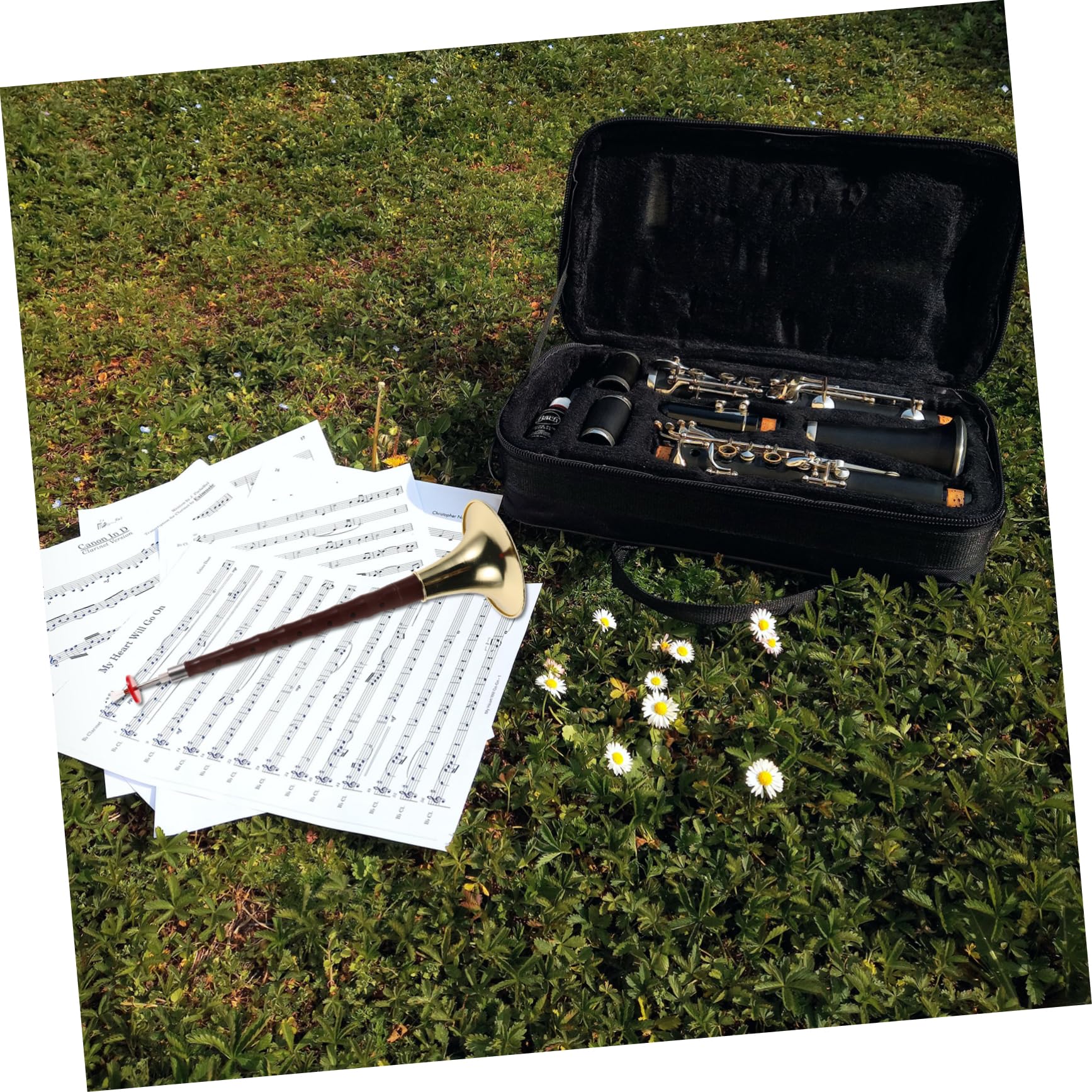 Yardwe Suona aus Abs Harz mit Antikratz Design Anfängerfreundliches Traditionelles Blasinstrument Leicht zu Spielen für Musikpraxis und Sammlung Satz