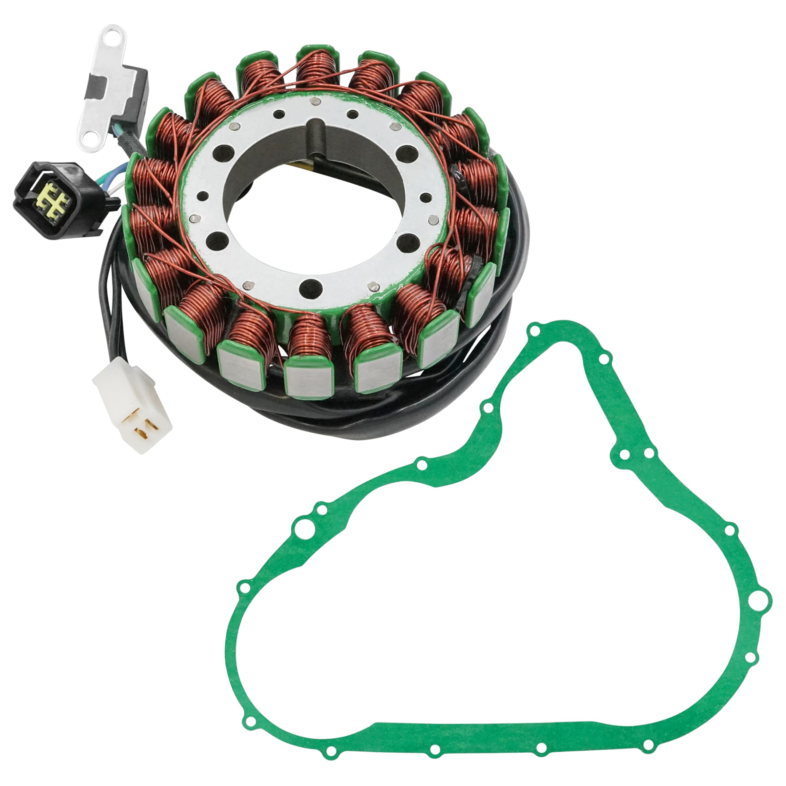 F50 2008 START スターターセット Amazon.com: Caltric Stator and Gasket Compatible With Suzuki Lt