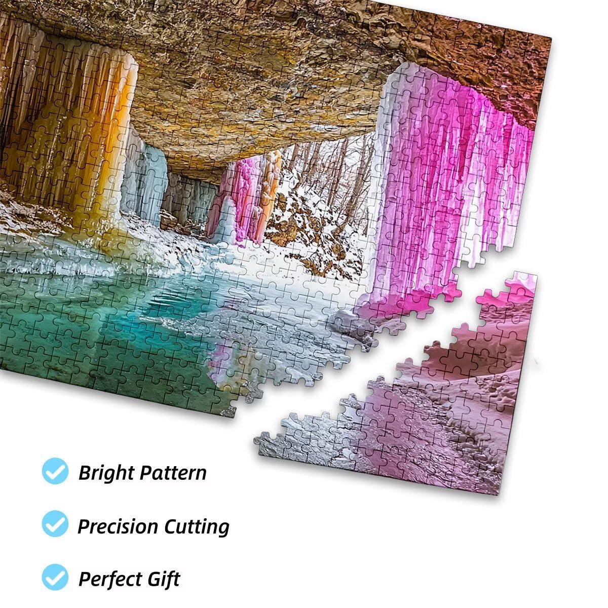 Puzzle 5000 sztuk dla dorosłych krajobrazy puzzle dla dorosłych natura puzzle zabawki edukacyjne oryginalne prezenty dla kobiet, puzzle kreatywna rozrywka, dekoracja domu 156 x 105 cm I-50