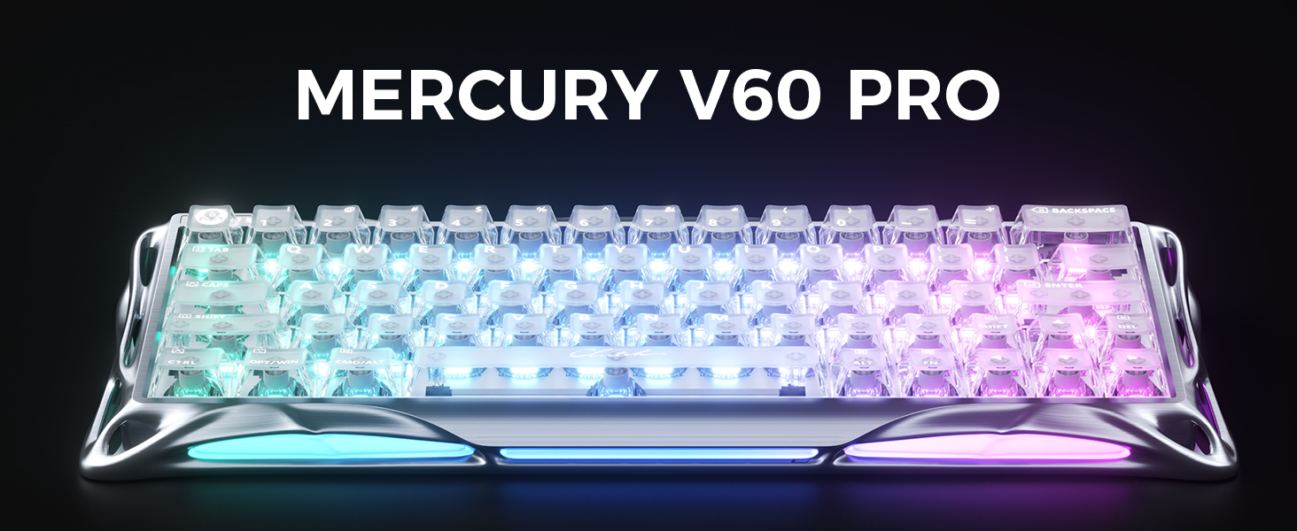 Amazon.com: GravaStar Mercury V60 Pro 60% HE Magnetic Gaming