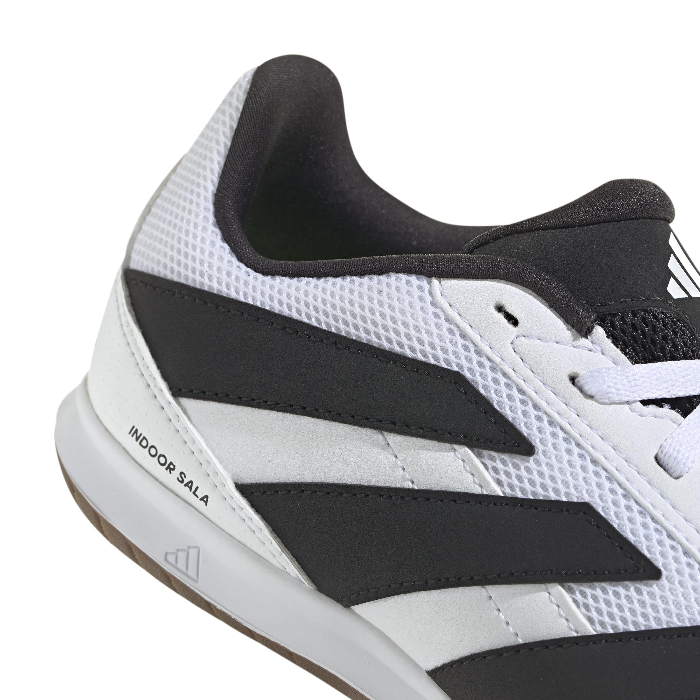 adidas Uniseks - dzieci PREDATOR CLUB Indoor Sala Football Boots Kids, Cloud White/Core Black/Lucid Lemon, 38 EU