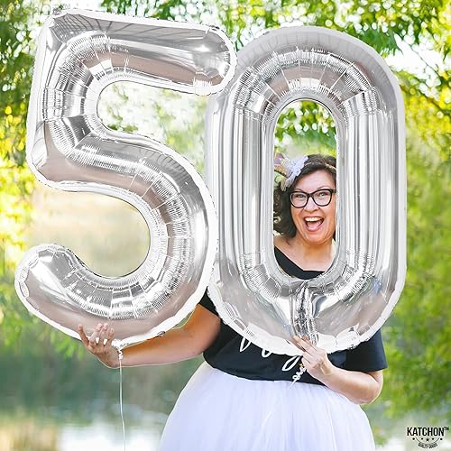 Miniatura 1593 de KatchOn, Globo dorado gigante del número 8 de 40 pulgadas, globo dorado del número 8 para decoraciones de cumpleaños de 8 años para niñas