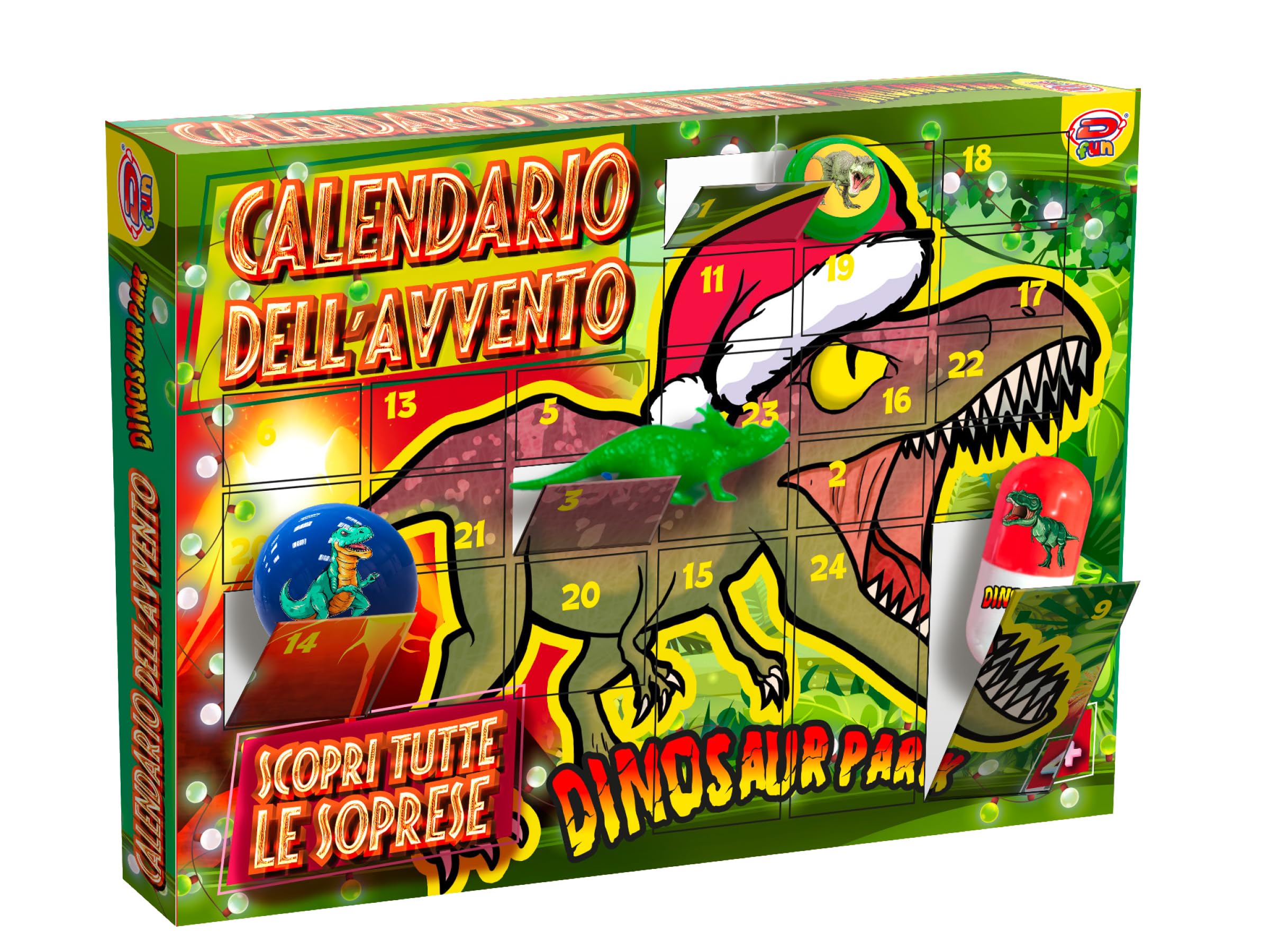 D-FUN - Dinosaur Advent Calendar, DIP77237