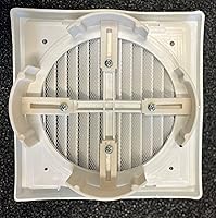 Vista 3 de Rejilla lineal cuadrada de plástico