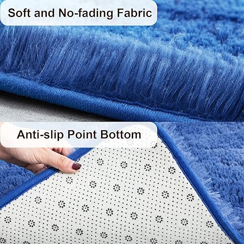 Miniatura 2 de TWINNIS - Alfombras muy suaves de pelo largo para interiores de 6 x 9pies. Modernas alfombras de áreas de felpa para sala de estar, dormitorio,