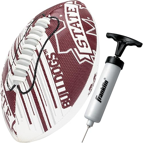 Miniatura 81 de Franklin Sports NCAA - Mini balón de fútbol juvenil - 8.5 pulgadas SPACELACE textura de fácil agarre, perfecto para niños