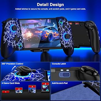 Amazon.com: Gammeefy Hall Effect Joystick (No Drift) Switch Joypad
