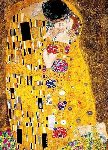 Miniatura 2 de Gustav Klimt The Kiss - Rompecabezas de 1000 piezas color amarillo