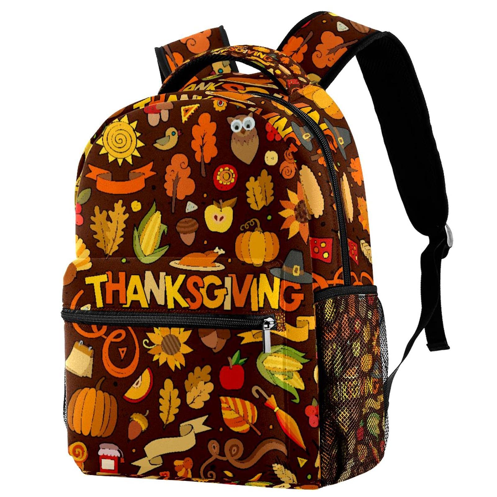 Sac à dos fleurs pour femme à grande capacité style décontracté multicolore
