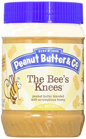 Peanut Butter & Co., Peanut Butter, The Bees Knees, 16oz Jar Pack of 3