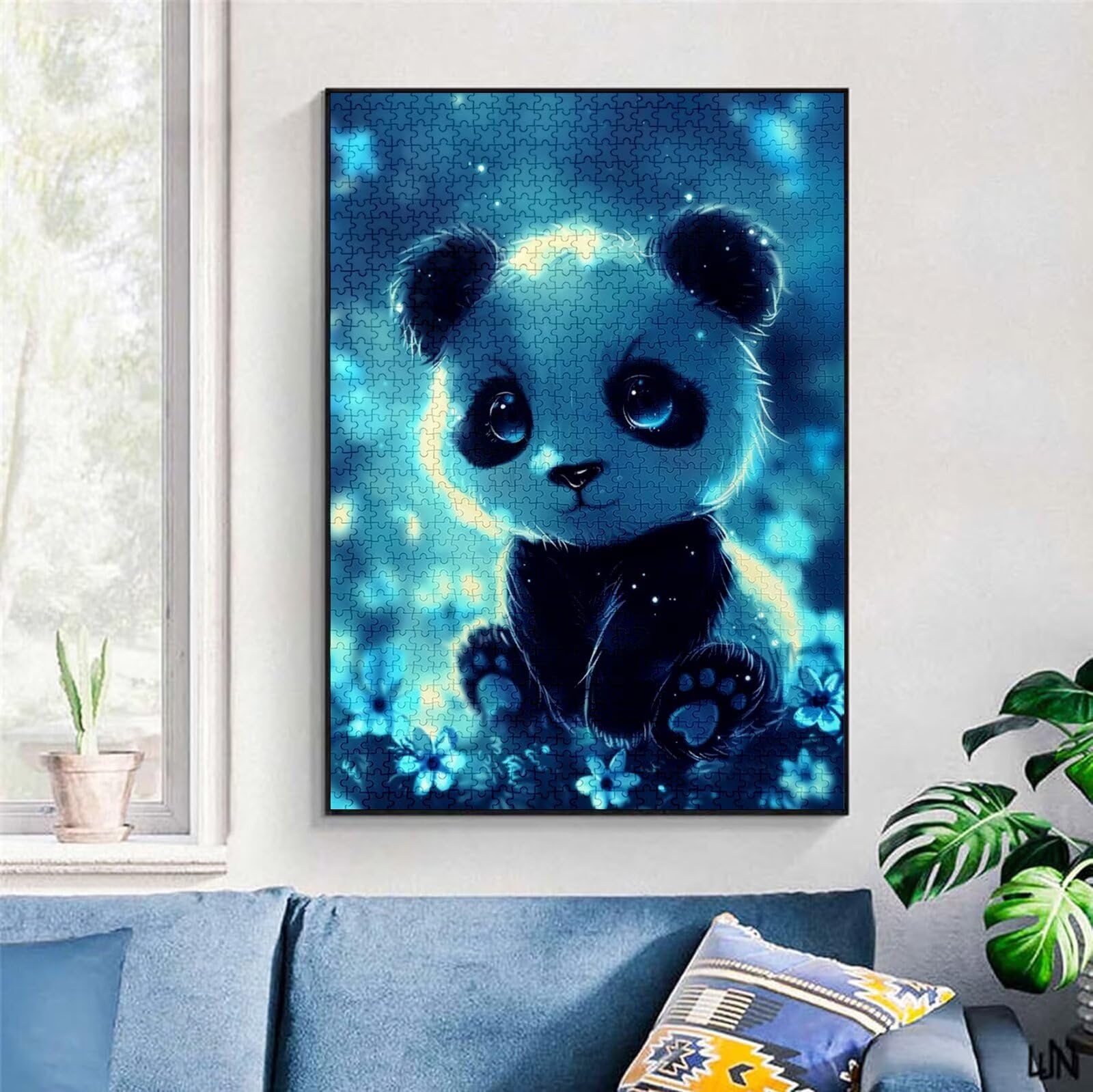 Puzzle 2000 Pezzi, 3 4 5 Anni Puzzle Animale 6 7 8 Anni Giochi Educativi Sostenibili Con Motivi Per Adulti Da Gioco in Legno Di Alta Qualità Jigsaw Panda per Gioco Familiare, 2026 Regalo Natale H-707