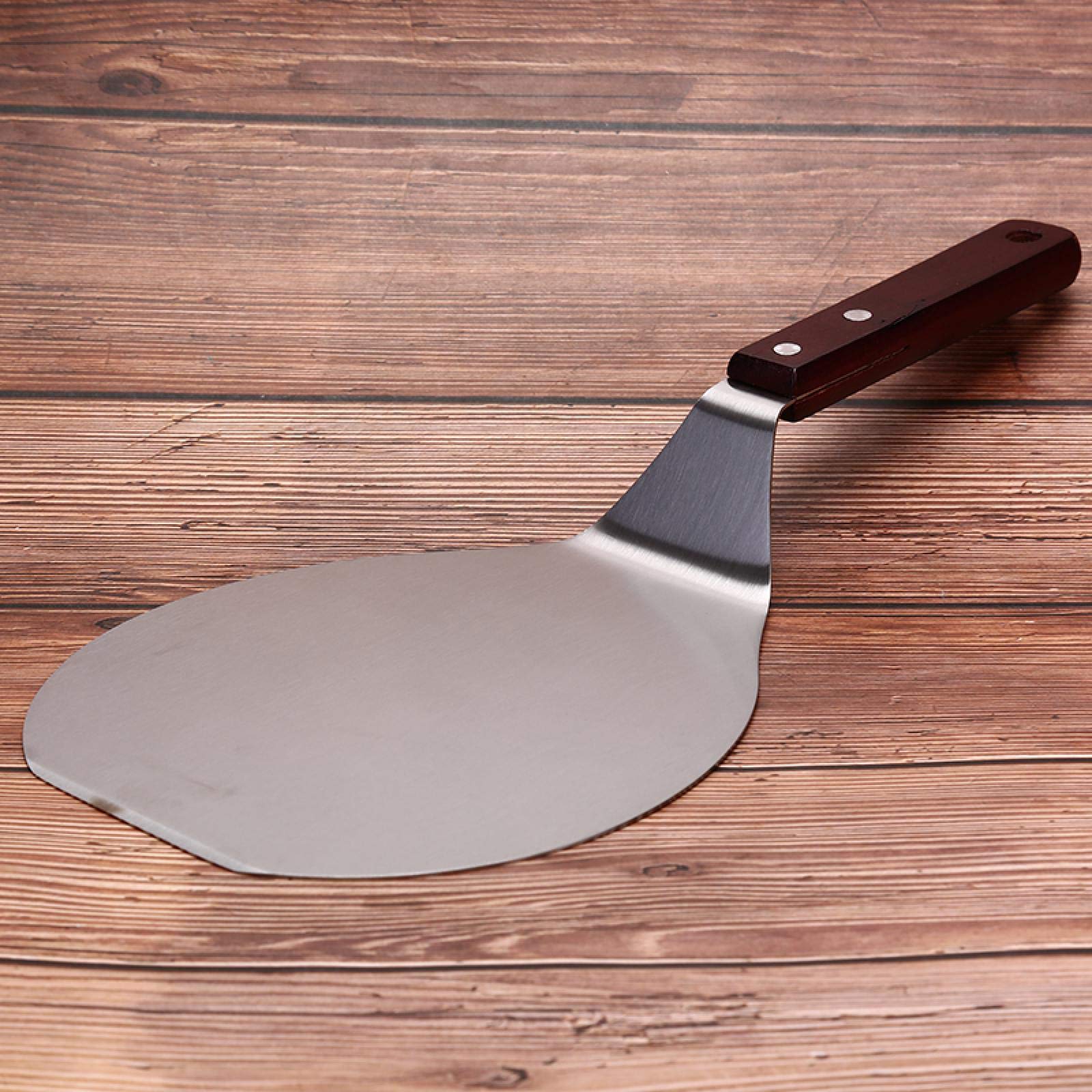AKAZI Pala para Pizza, 1 Pieza, de Acero Inoxidable, espátula para Pizzas, espátula para Pastel, Accesorios de Cocina, Herramientas para repostería y horneado de Pizza