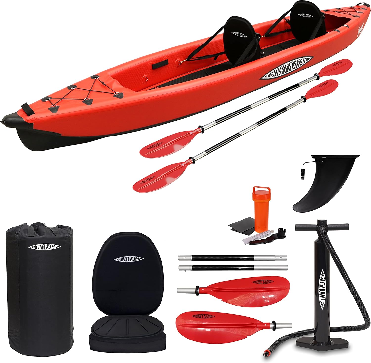 Conwy Kayak Padarn Two Person Inflatable Kayak Double Drop Stitch