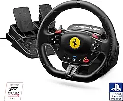 Thrustmaster T98 Ferrari 296 GTB, Racing Wheel for PS5, PS4, PC