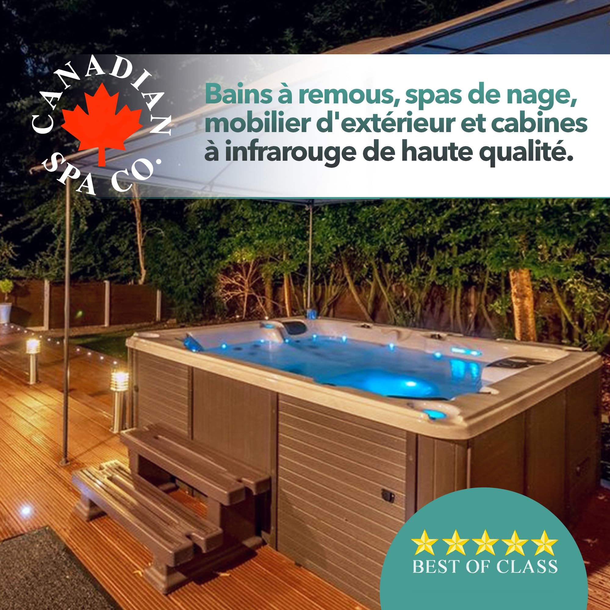 CANADIAN SPA CO. Hurricane Buse Directionnelle Buse de Massage Piscine Ø 90 mm Accessoire Piscine
