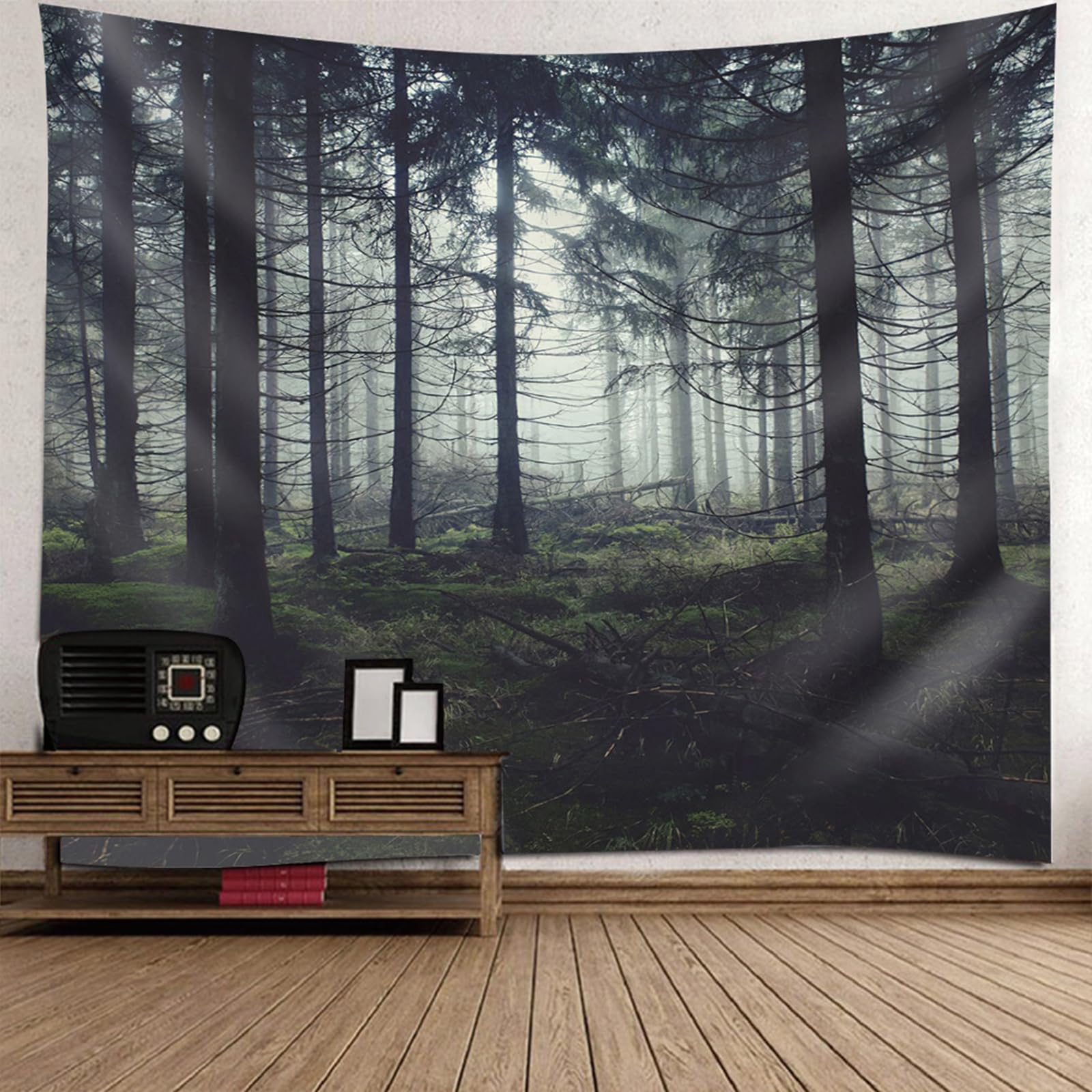 Décoration murale nature forêt brumeuse pour apaiser votre espace - 6
