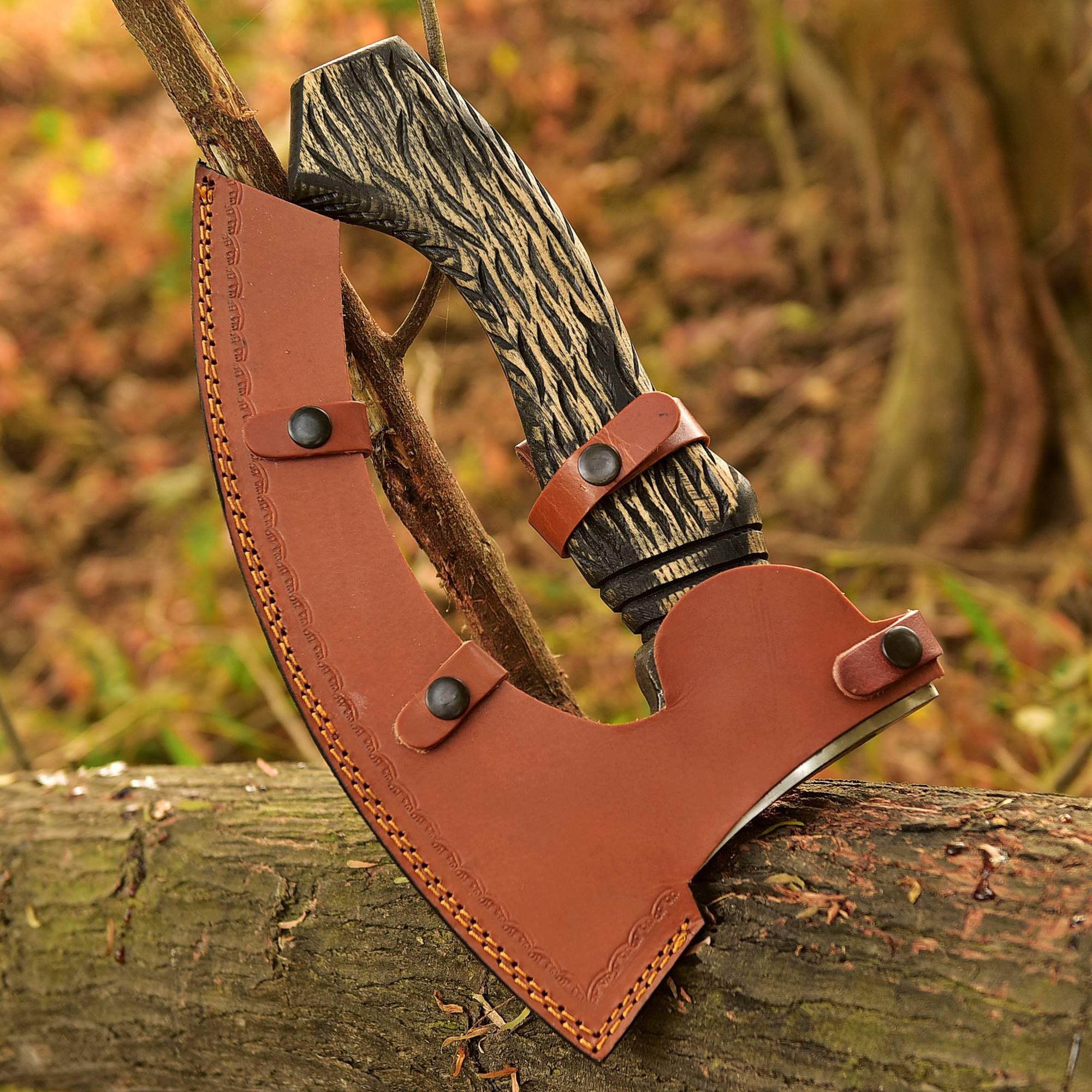 Amazon.com: Viking Pizza Cutter Hand Forged Hatchet Mini Axe